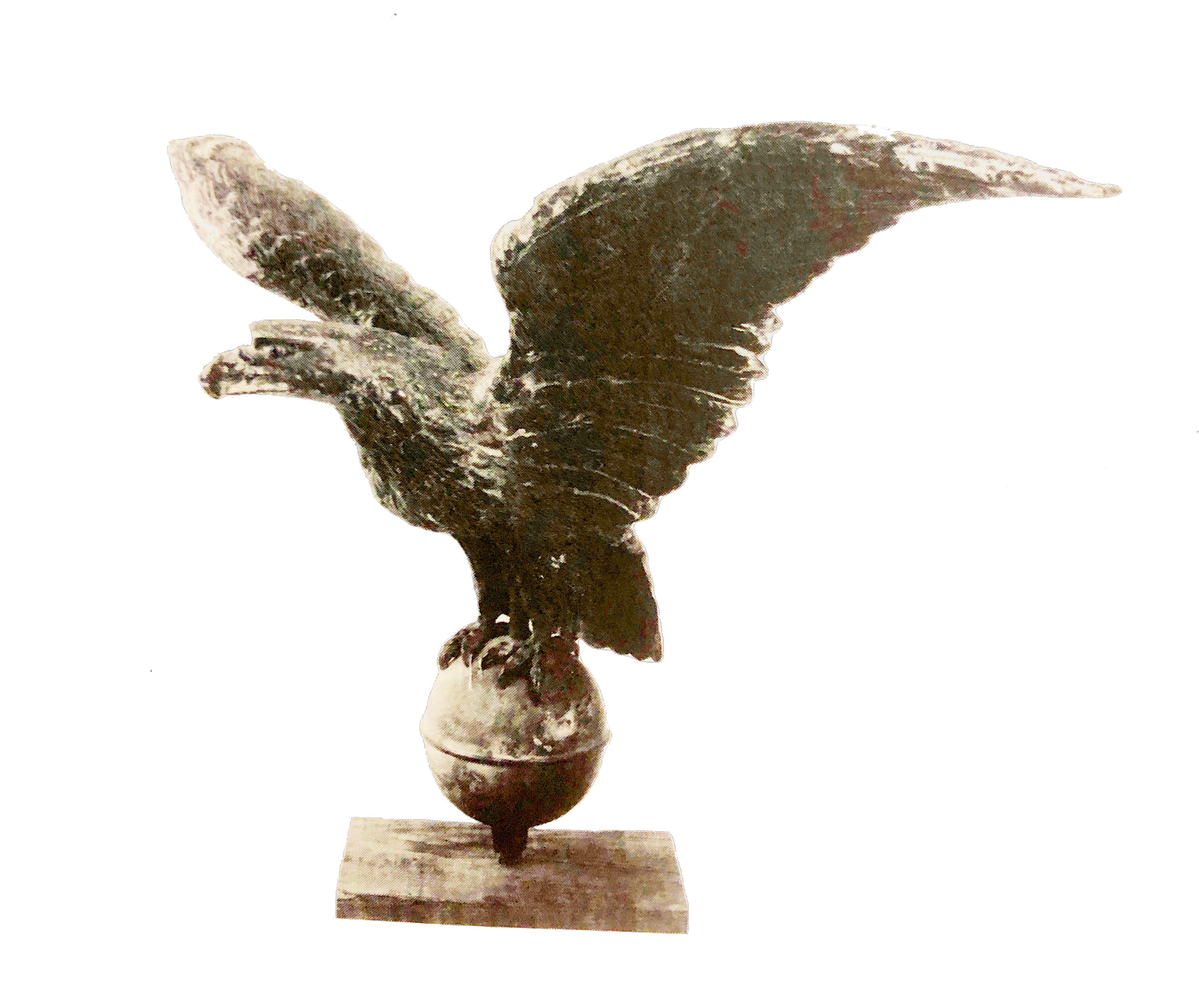 Historic Weathervane of an eagle